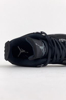 Кросівки Nike Air Jordan 4 Retro Black Cat (Чорний), Чорний