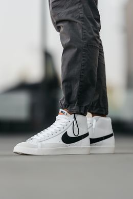 Кросівки Nike Blazer 77 High Vintage White (Білий), Білий, 45