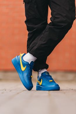 Кросівки Nike Air Force x AMBUSH Blue (Синій) , Блакитний, 43