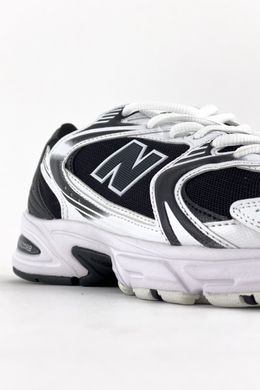 Кросівки New Balance 530 White Black (Білий, чорний) , Чорно-білий, 36