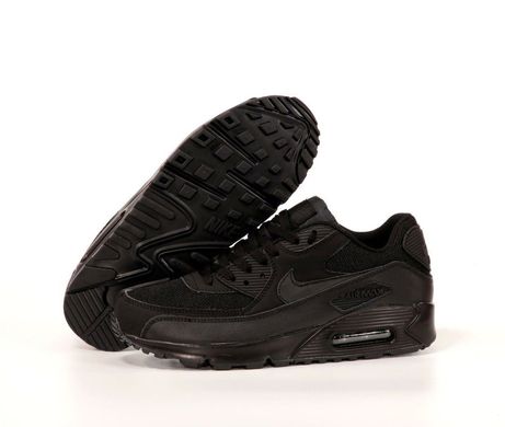 Кросівки Nike Air Max 90 Full Black (Чорний), Чорний, 41