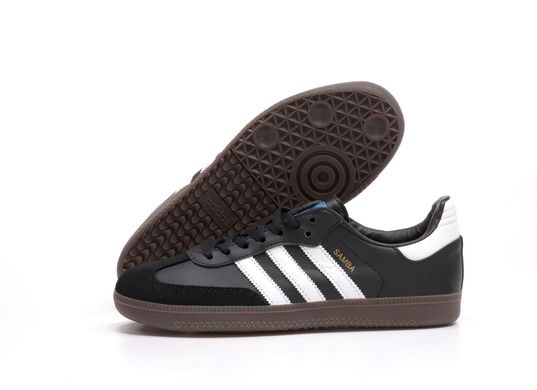 Чоловічі кросівки Adidas Samba OG Black , Чорний, 41