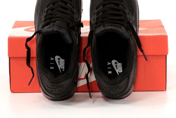 Кросівки Nike Air Max 90 Full Black (Чорний), Чорний, 41
