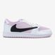 Кросівки NIKE AIR Jordan 1 Low Travis Scott Lilac White Black, Рожевий, 36