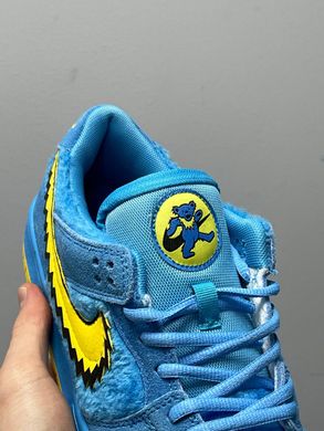 Кросівки Nike SB Dunk Low x Grateful Dead Blue Bear (Блакитний), Блакитний, 36