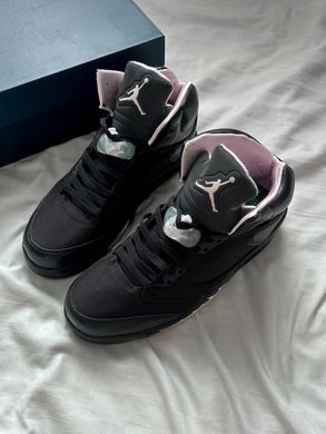 Кросівки Paris Saint-Germain x Air Jordan 5 Retro 'Off Noir', Чорний, 41