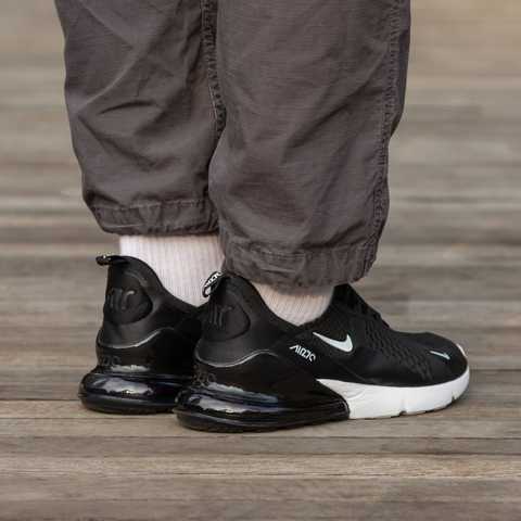 Nike air max 270 black hot sale white original