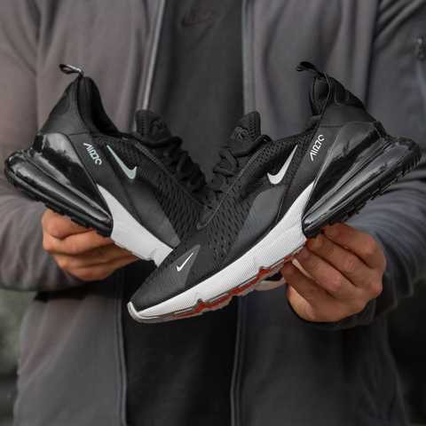 Air max 270 black white sale and red