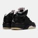 Кросівки Paris Saint-Germain x Air Jordan 5 Retro 'Off Noir', Чорний, 41