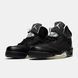 Кросівки Paris Saint-Germain x Air Jordan 5 Retro 'Off Noir', Чорний, 41