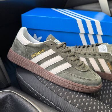 Кеди Adidas Spezial Khaki White, Хакі, 37