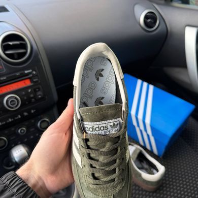 Кеди Adidas Spezial Khaki White, Хакі, 37