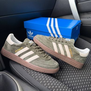 Кеди Adidas Spezial Khaki White, Хакі, 37