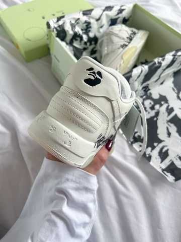 Снікерси Off-White Out of Office For Walking 'White Black' купити