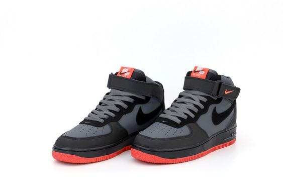 Кросівки Nike Air Force 1 High Grey (Сірий), Сірий, 41