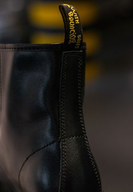 Берці Dr.Martens 1460 Black Logo (Чорний), Чорний, 36