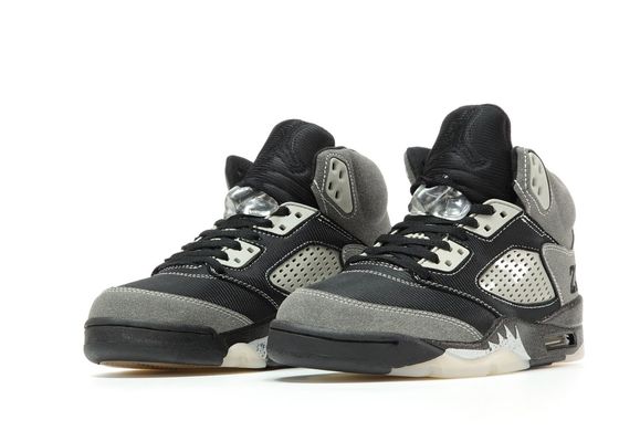Кросівки Nike Air Jordan 5 ANTHRACITE (Чорний, сірий), Чорний, 41