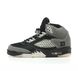 Кросівки Nike Air Jordan 5 ANTHRACITE (Чорний, сірий), Чорний, 41