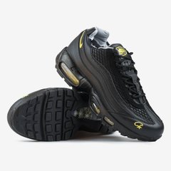 Кросівки Nike Air Max 95 SP Corteiz Black Tour Yellow, Чорний, 40