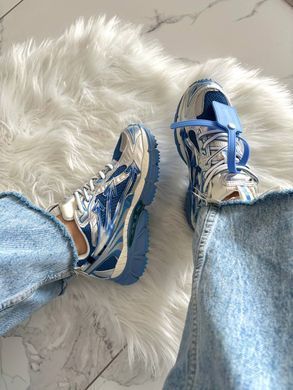 Кросівки Off-White Be Right Back Blue, Блакитний, 36