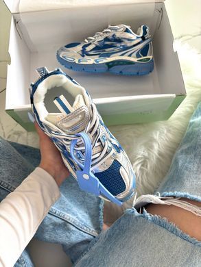 Кросівки Off-White Be Right Back Blue, Блакитний, 36