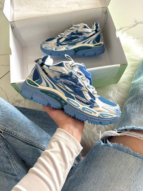 Кросівки Off-White Be Right Back Blue, Блакитний, 36