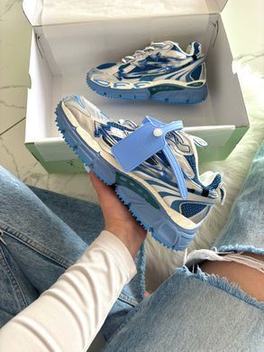 Кросівки Off-White Be Right Back Blue, Блакитний, 36