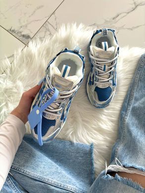 Кросівки Off-White Be Right Back Blue, Блакитний, 36