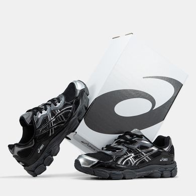 Кросівки Asics Gel-NYC Black Dark Silver, Чорний, 40