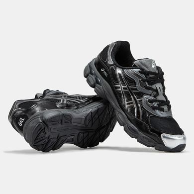Кросівки Asics Gel-NYC Black Dark Silver, Чорний, 40