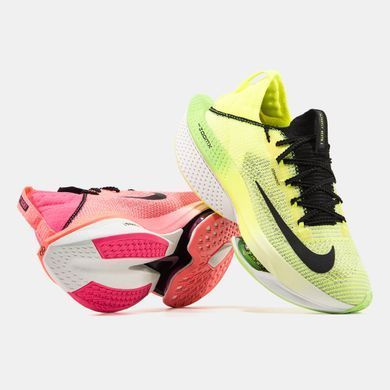 Кросівки Nike Air Zoom Alphafly 2 Pink Green, Комбінований, 36