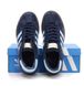 Кросівки Adidas Spezial Navy Blue (Блакитні смужки), Темно-синій, 41