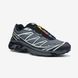 Вологостійкі кросівки SALOMON XT-6 Grey Soft Ground Black GORE-TEX, Темно-сірий, 36