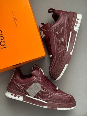 Кросівки Louis Vuitton Skate 1854 Burgundy, Бордовий, 41