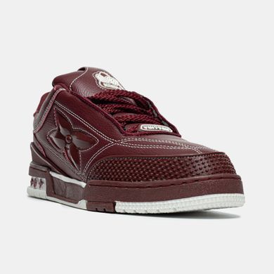 Кросівки Louis Vuitton Skate 1854 Burgundy, Бордовий, 41