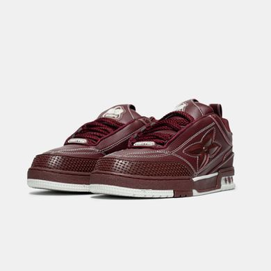 Кросівки Louis Vuitton Skate 1854 Burgundy, Бордовий, 41