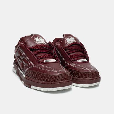 Кросівки Louis Vuitton Skate 1854 Burgundy, Бордовий, 41
