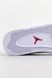 Кросівки Nike Air Jordan 4 Retro White Red (Білий/Червоний)						, Білий, 36