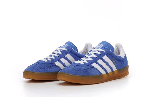 Кросівки Adidas Gazelle Indoor Blue (Блакитний), Блакитний, 36