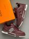Кросівки Louis Vuitton Skate 1854 Burgundy, Бордовий, 41