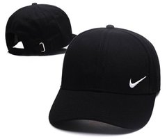 Бейсболка Nike черная (черный/белый), Черно-белый