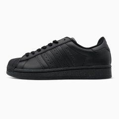 Кросівки Adidas Superstar Full Black, Чорний, 36
