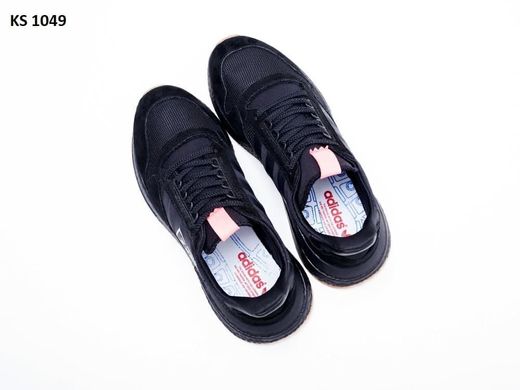 Мужские кроссовки Adidas ZX 500 RM, черные, Черный, 41