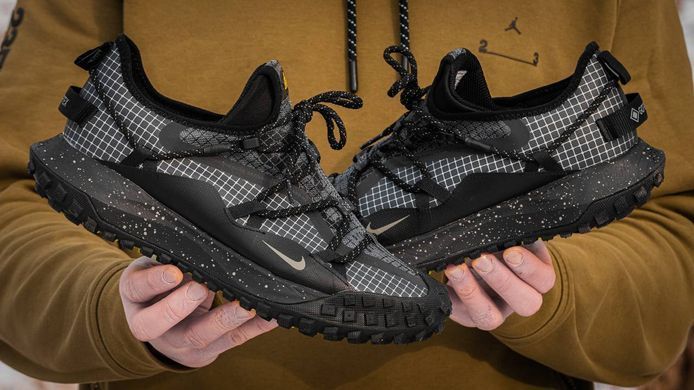 Кросівки Nike ACG Mountain Fly Low GTX Gore-Tex (Чорний), Чорний, 40