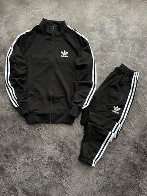 Чоловічий спортивний костюм Adidas Black (Чорний), Чорний, 2XL