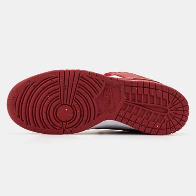 Кросівки Nike Dunk Low Red White, Червоний, 36