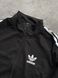 Чоловічий спортивний костюм Adidas Black (Чорний), Чорний, 2XL