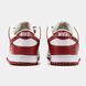 Кросівки Nike Dunk Low Red White, Червоний, 36