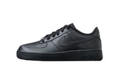 Кроссовки Nike Air Force 1 Low Black (Черный), Черный, 44