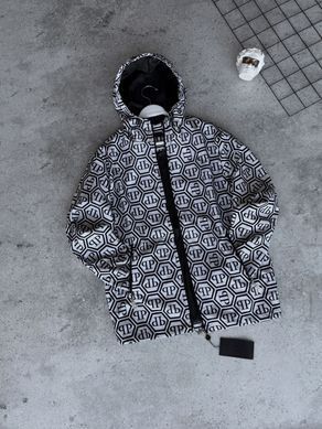 Вітрівка PHILIPP PLEIN Біла (Весна/Осінь), Білий, S